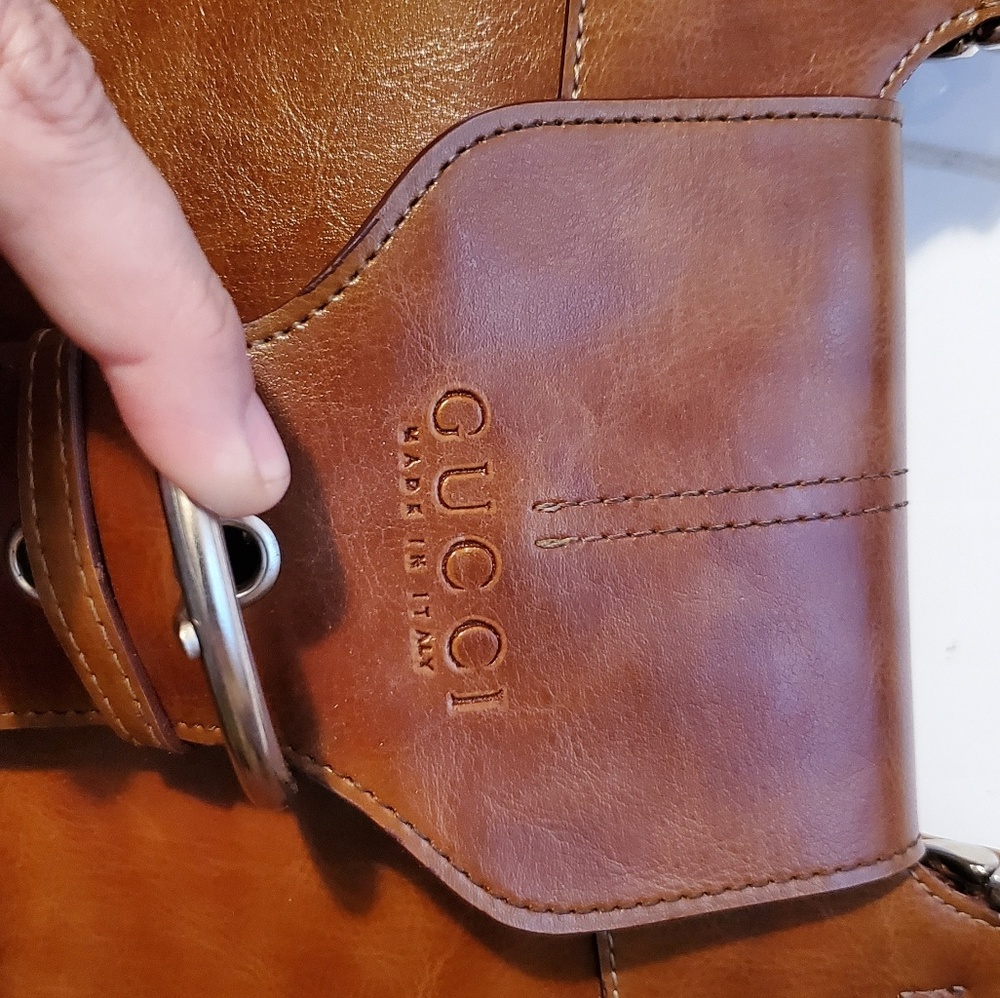 Vintage gucci hobo style purse